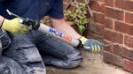 'Dryzone beseitigt Probleme mit aufsteigender Feuchtigkeit in einem Wohnhaus in Derby'